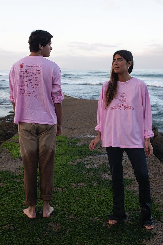 Tigers pink longsleeve t-shirt