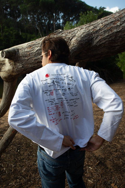 Unicorn white longsleeve t-shirt